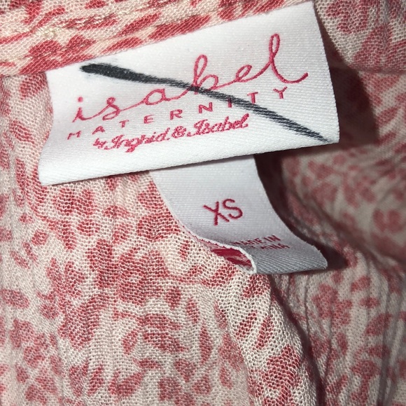 Isabel Maternity Smocked Floral Blouse - Picture 4 of 6